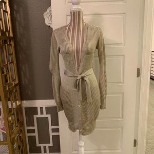 Calvin Klein Collection Bodycon Sweater Dress